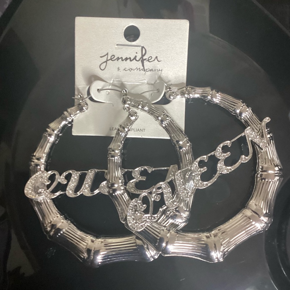 Silver Hoop Earrings